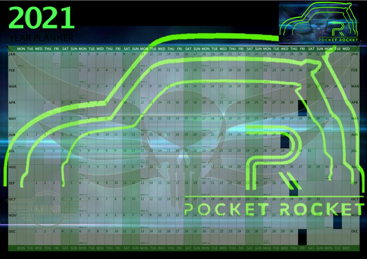 Hi-Res Bespoke Printed Car Calendar