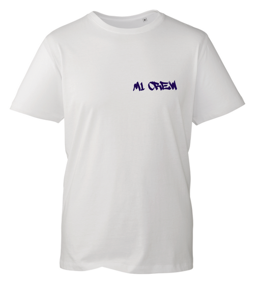 M1 Crew Club Tee - White Unisex