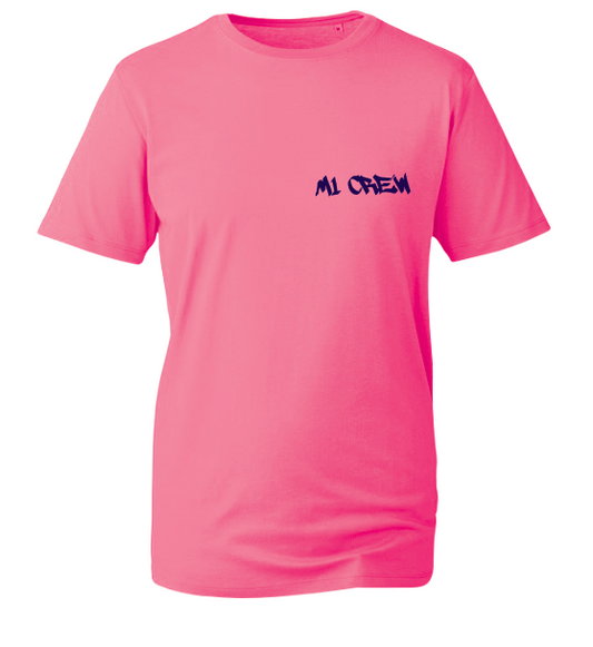 M1 Crew Club Tee - Pink Unisex