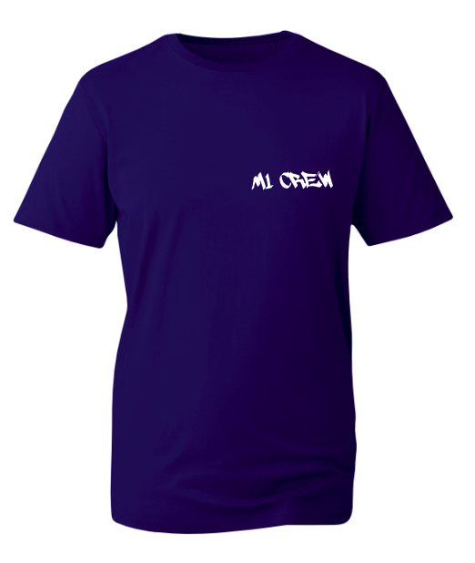 M1 Crew Club Tee - Navy Unisex