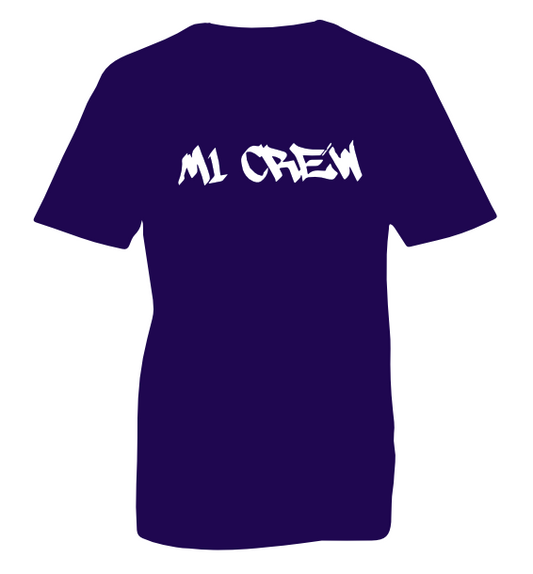 M1 Crew Club Tee - Navy Unisex