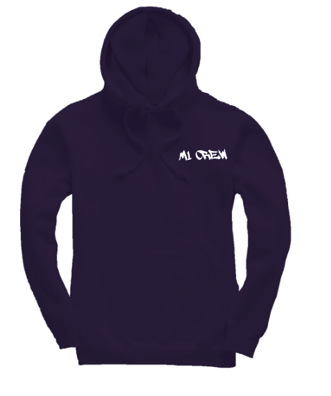 M1 Crew Hoodie - Navy