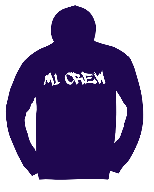 M1 Crew Hoodie - Navy