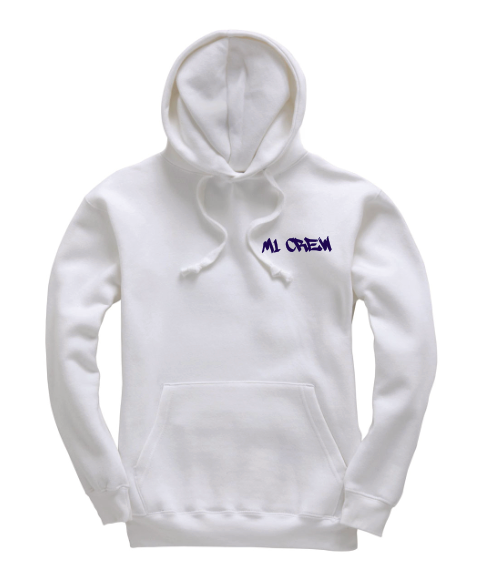 M1 Crew Hoodie - White
