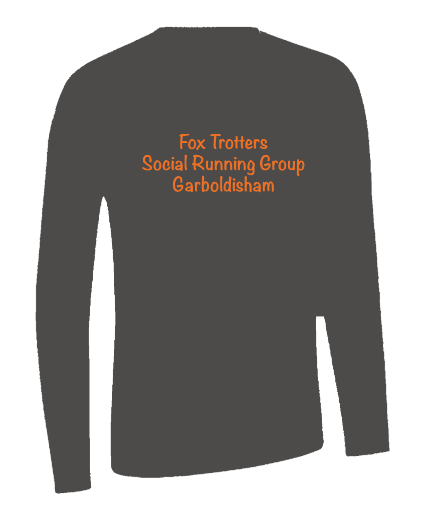 Fox Trotters Unisex Long Sleeve Tech Tee Grey