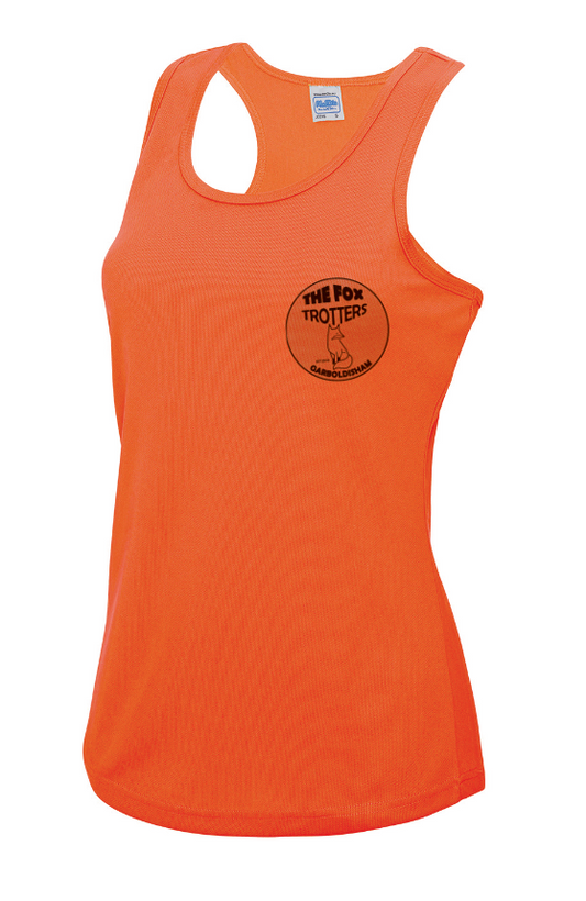 Fox Trotters Womens tech Vest Orange