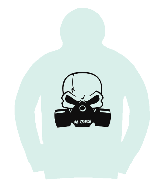 M1 SKULL Hoodie