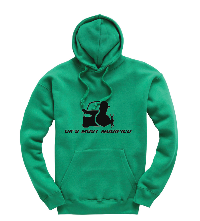 UKMM Hoodie Black Print