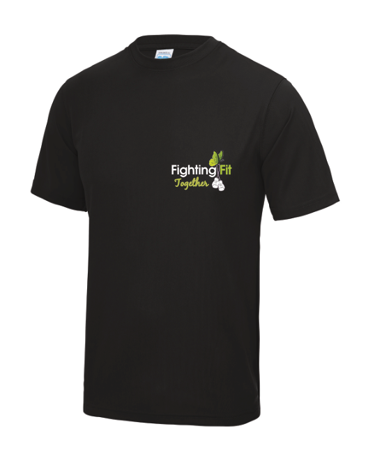 Fighting Fit Together Black Tee - Mens