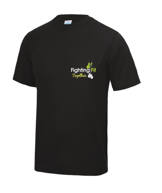 Fighting Fit Together Black Tee - Mens
