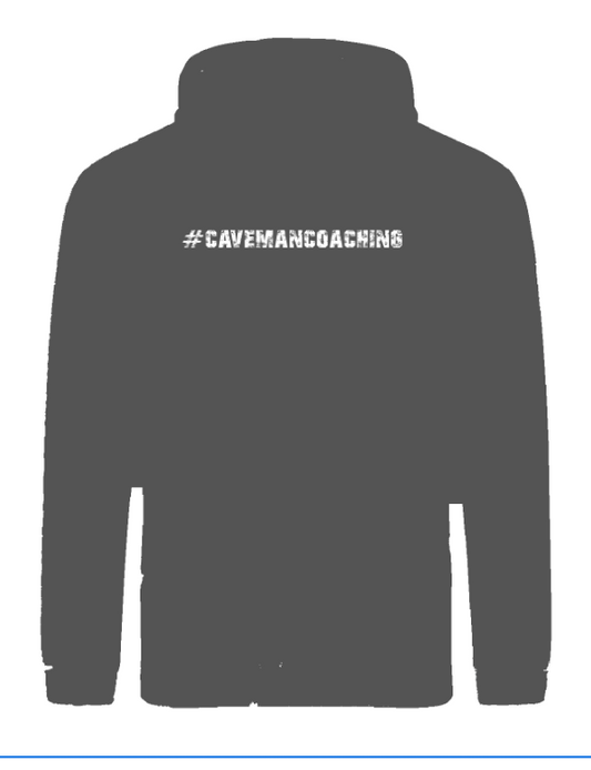 Caveman Coaching Comfy Hoodie - Charcoal