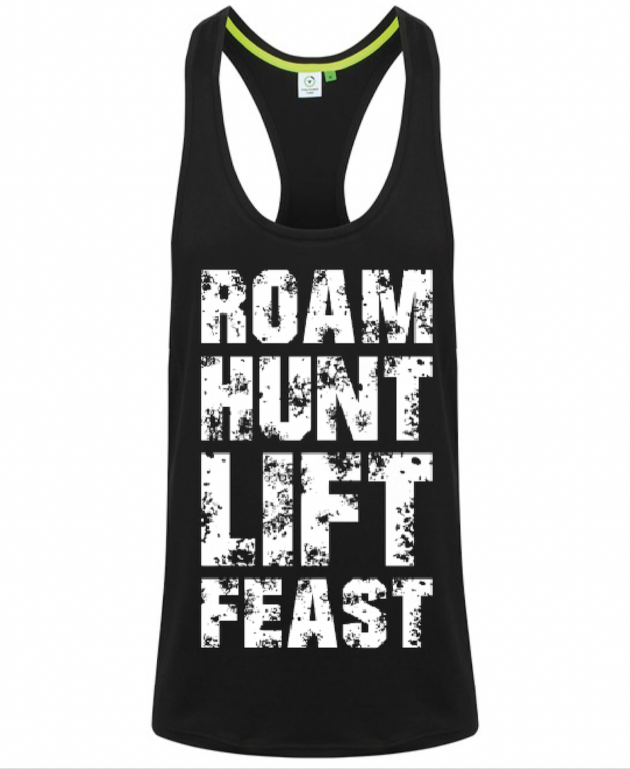Caveman Coaching Muscle fit Vest - Black