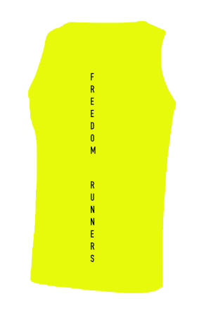 Yellow Freedom Runners Woking - Mens Vest