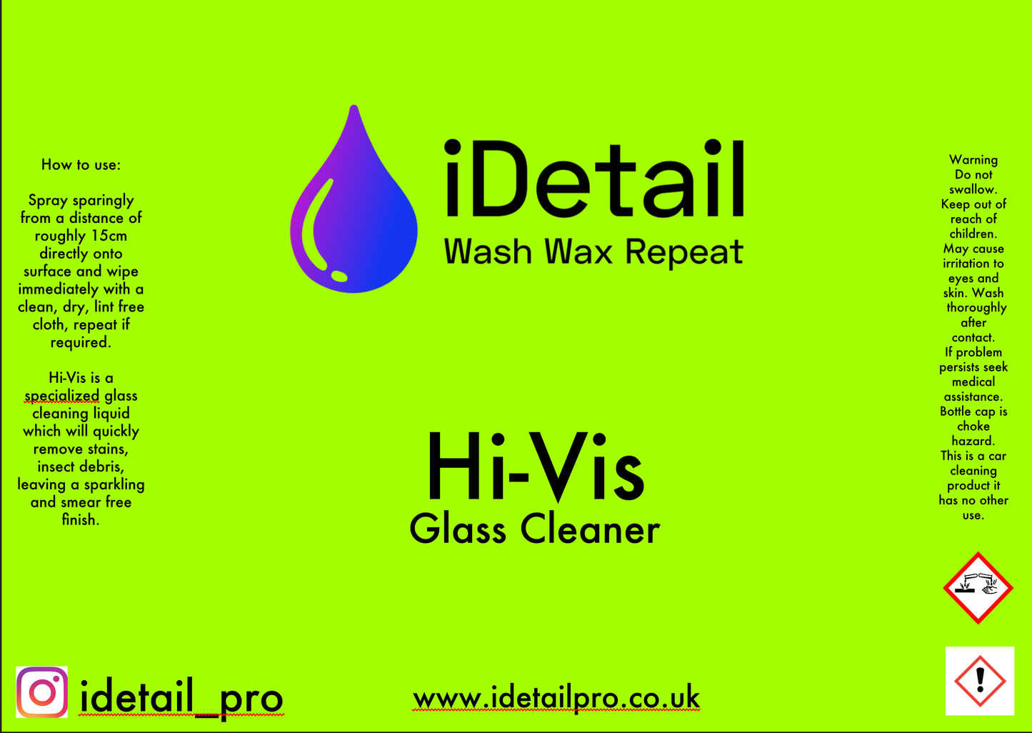 idetail Hi Viz 1000mm x 1370mm