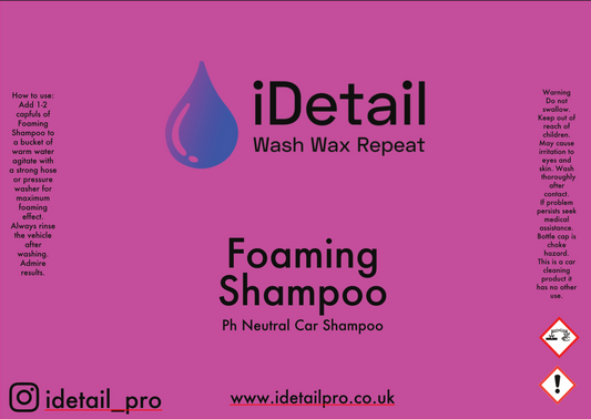 Foaming shampoo 1000mm x 1370mm