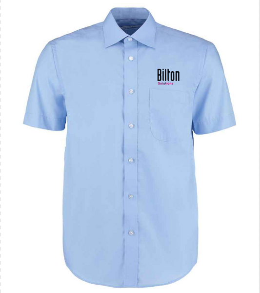 Bilton Blue Smart Shirt (short sleeve)