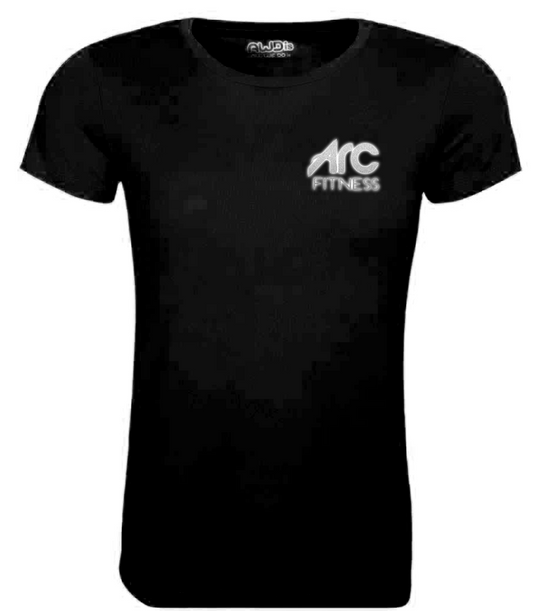 Hi-Viz Arc Ladies tech tee Black