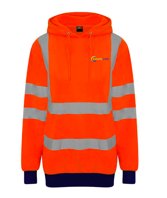 County Loo's Hi Viz Hoodie