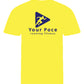 Your Pace - Mens- Yellow Tech Tee