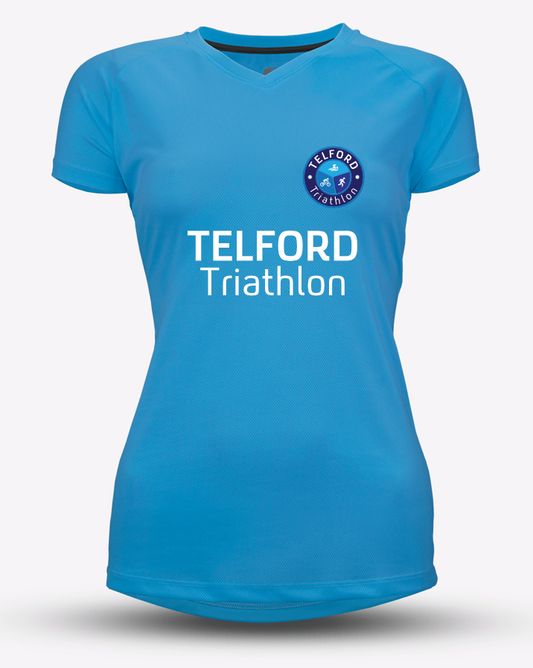 Womens Telford Tri Recycled Tech Tee - MySports and More