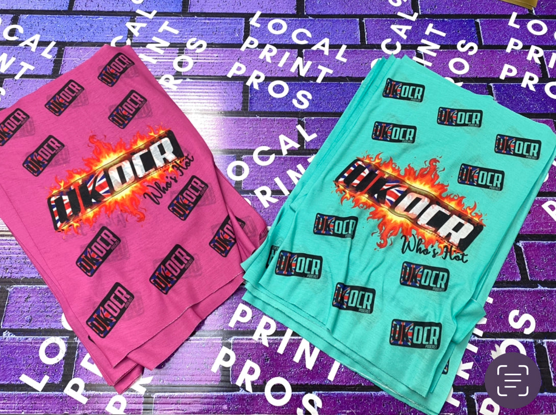 Custom Snood (Free custom mug on orders over 20 snoods!)