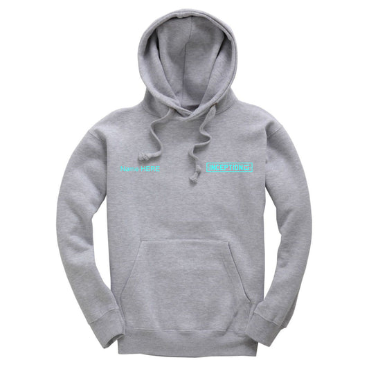 Inception 13 Reps  Grey Hoodie