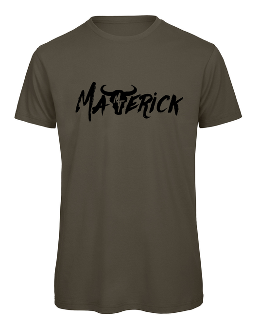 Maverick Training Khaki Green Tee - MySports and More