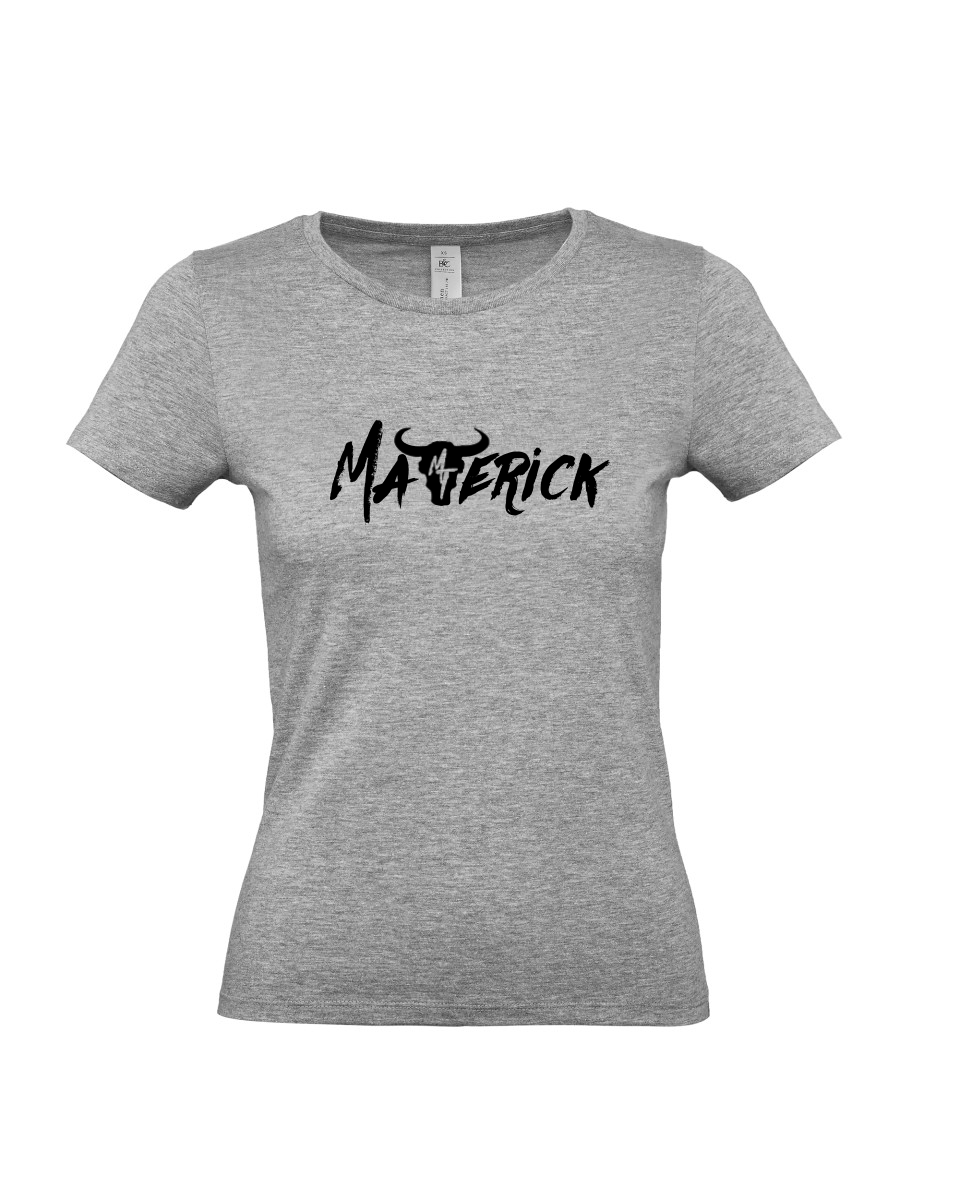 Ladies Maverick Training Light Grey Tee - MySports and More