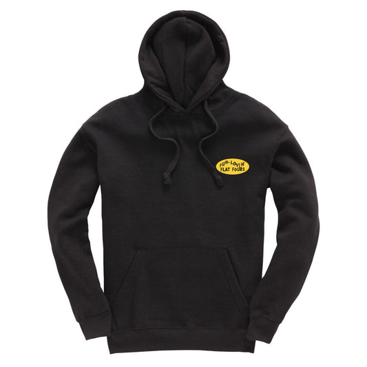 Kids Premium Hoodie Black- Fun Loving Design