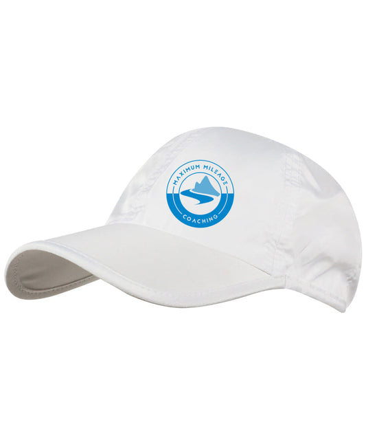 Maximum Mileage White Cap