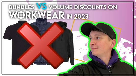 Volume Discounts vs. Embroidered Workwear Packages/Bundles in 2023
