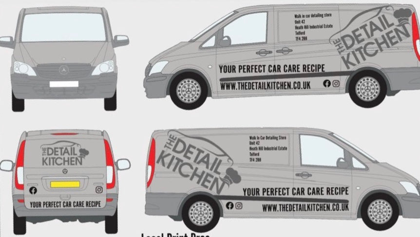 The Detail Kitchen - Local Vehicle Graphics