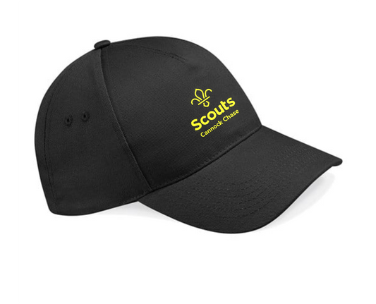 Scouts Cannock Chase - Black Baseball Cap