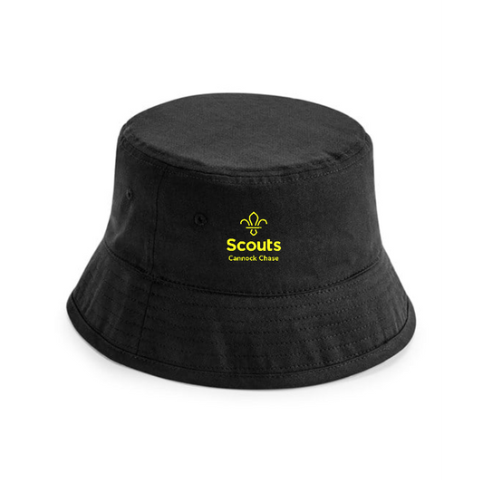 Scouts Cannock Chase - Black Bucket Hat