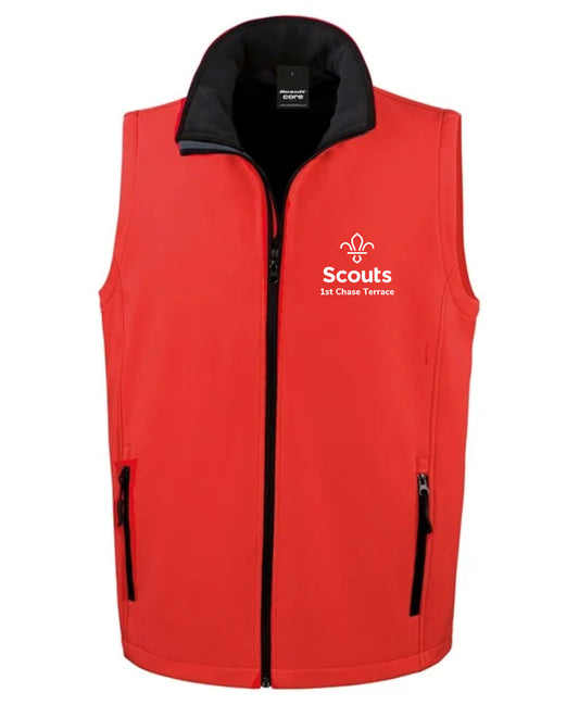 Scouts 1st Chase Terrace - Soft Shell Gilet
