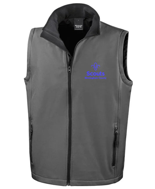 Scouts Birmingham County - Soft Shell Gilet