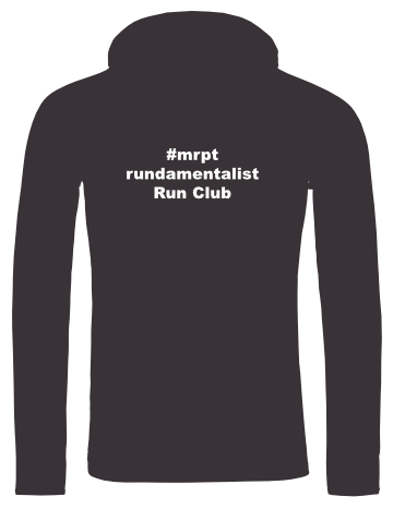 #mrpt Run Club Mens Cool Cowl Neck Top