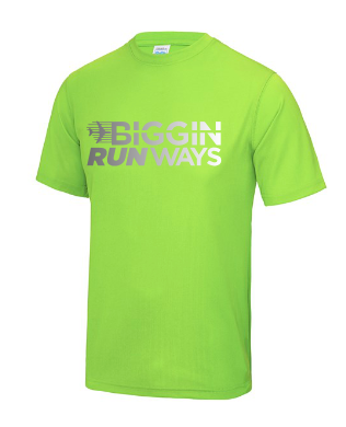 Reflective  Biggin Runways Men's Green tee