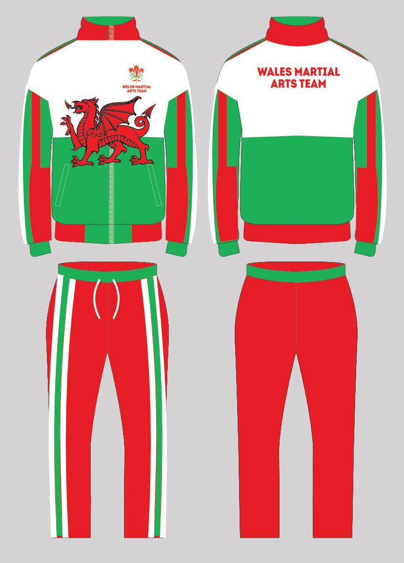 Wales Martial Arts Tracksuit - Mens