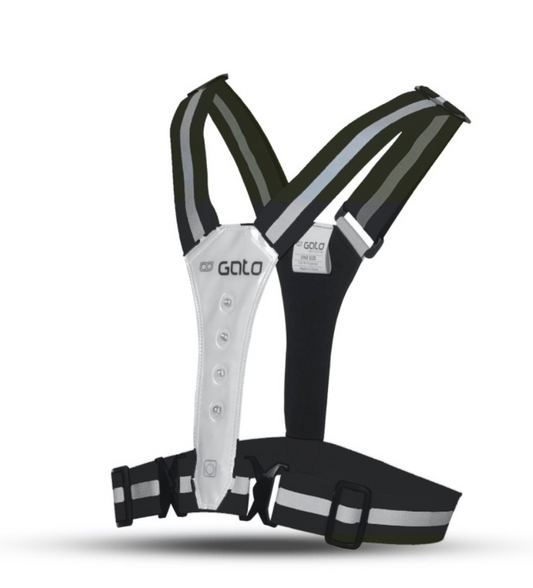 GATO Black/Grey USB Sports Safer Vest (REMAINING STOCK)