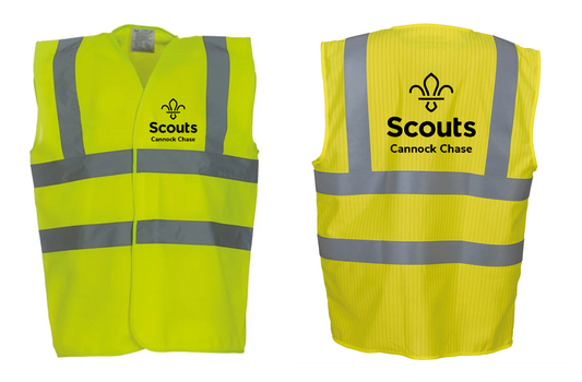 Scouts Cannock Chase  - Hi-Viz Waist Coat