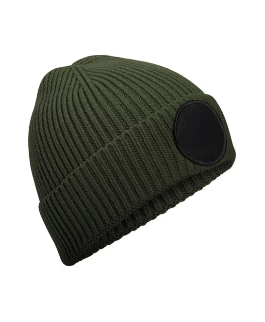 Circular fashion patch beanie -  Proof within 48 (Working) Hours