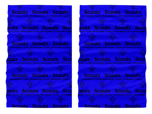 Scouts Birmingham County - Snood (Neck Warmer) Blue/Black