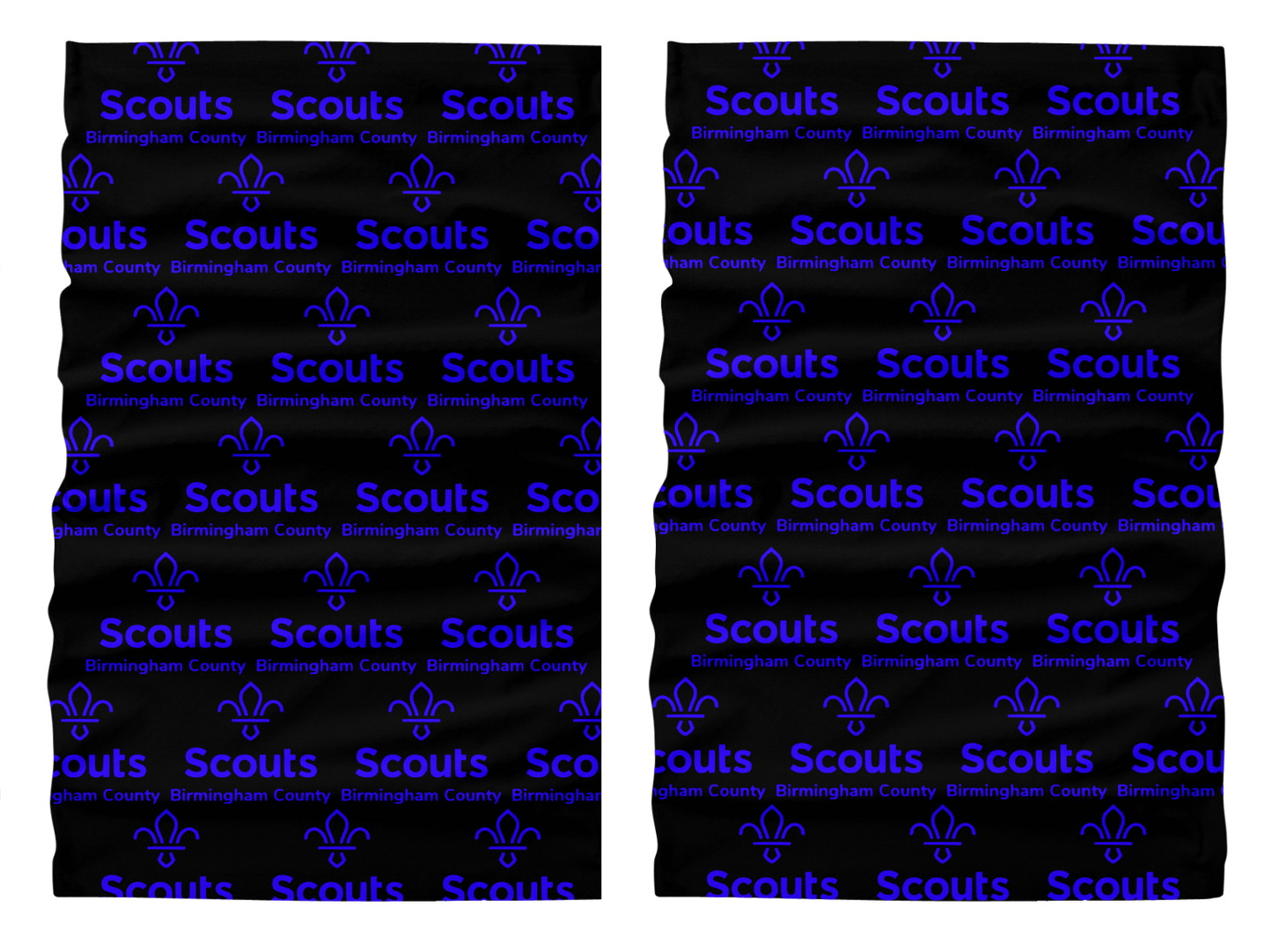 Scouts Birmingham County - Snood (Neck Warmer) Black/Blue