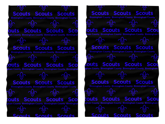 Scouts Birmingham County - Snood (Neck Warmer) Black/Blue