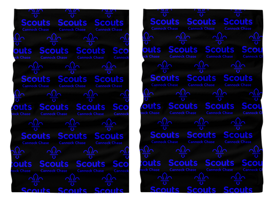 Scouts Birmingham County - Snood (Neck Warmer) Black/Blue