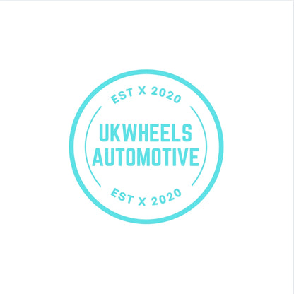 7CM UK wheels logo slap sticker