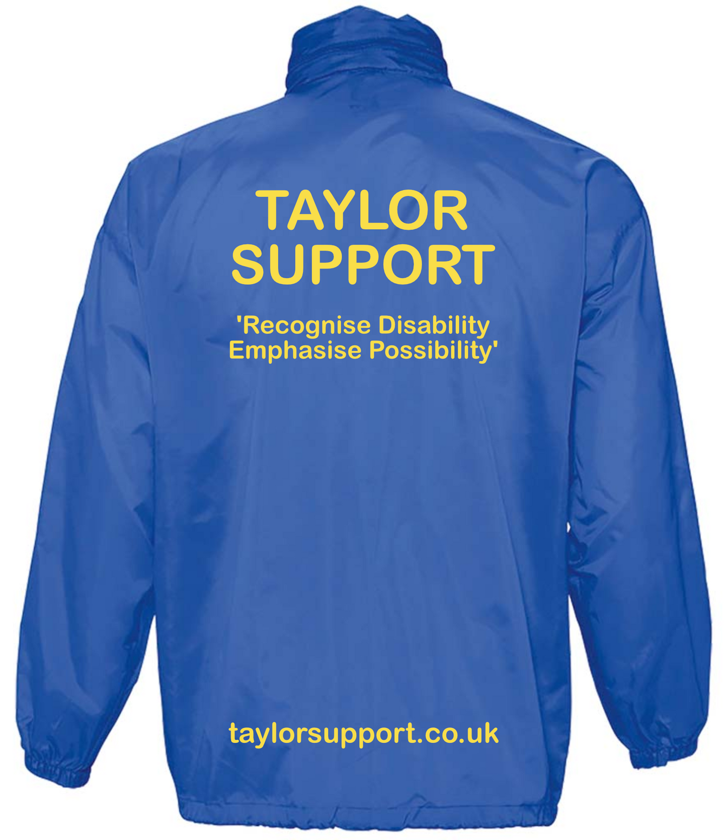 Mark Taylor Support Adults Wind Breaker