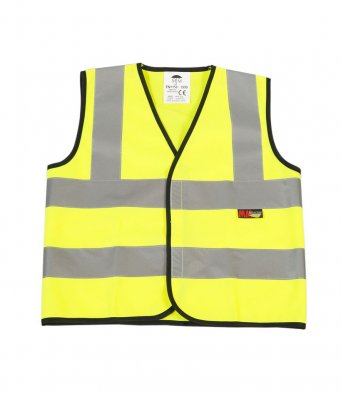 Hi-vis two-band-and-brace vest (WR001)