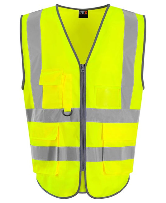 Safety Officer - Printed Hi Vis Safety Workwear - No Minimum, high  visibility vest